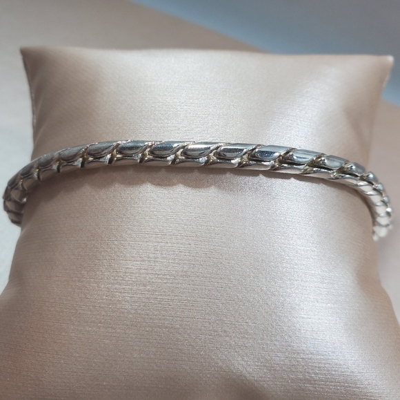 Nwot sterling silver rope bracelet